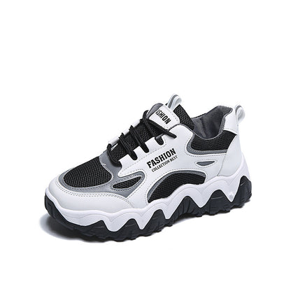 Versatile wave sole sneakers