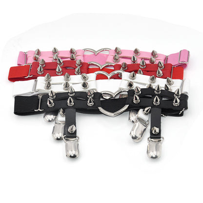 Punk hip-hop leg rings ankle rings garters