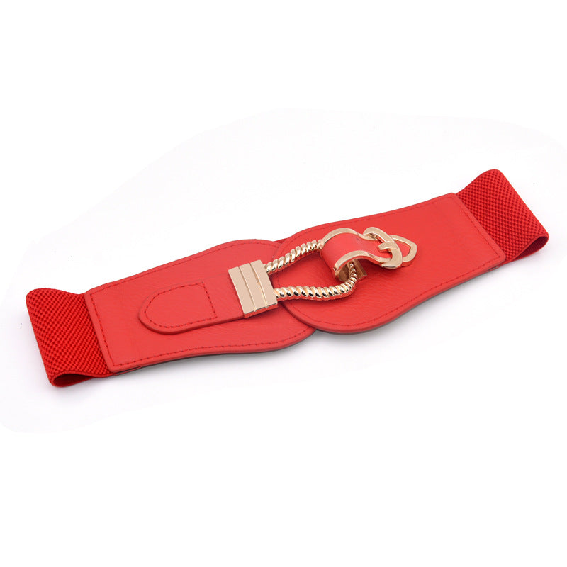 Fashion elastic wide waist seal