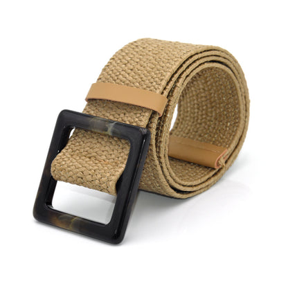 Belt women's woven retro