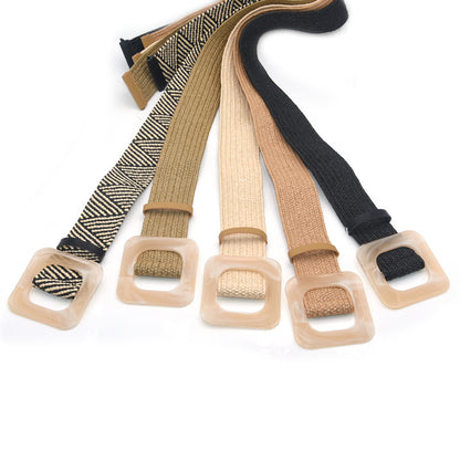 Bohemian wooden belt