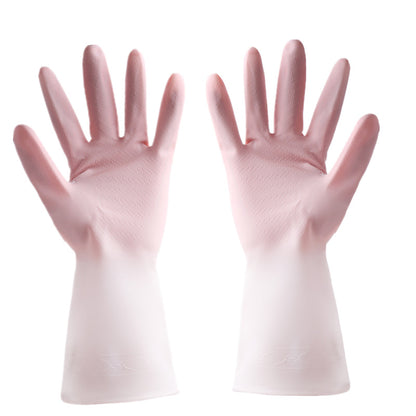 Dishwashing Gloves for Women, Latex Kitchen Gloves, Durable and Waterproof