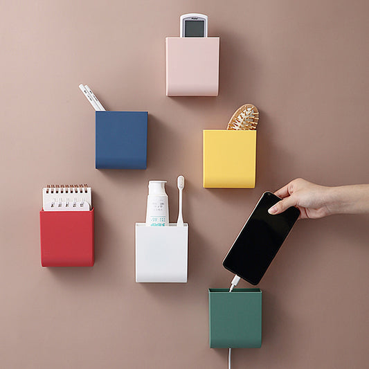 Wall-Mounted Remote Control Organizer