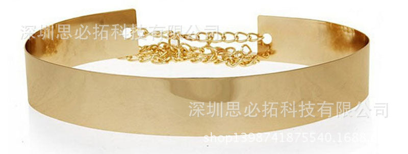 Gold mirror belt width