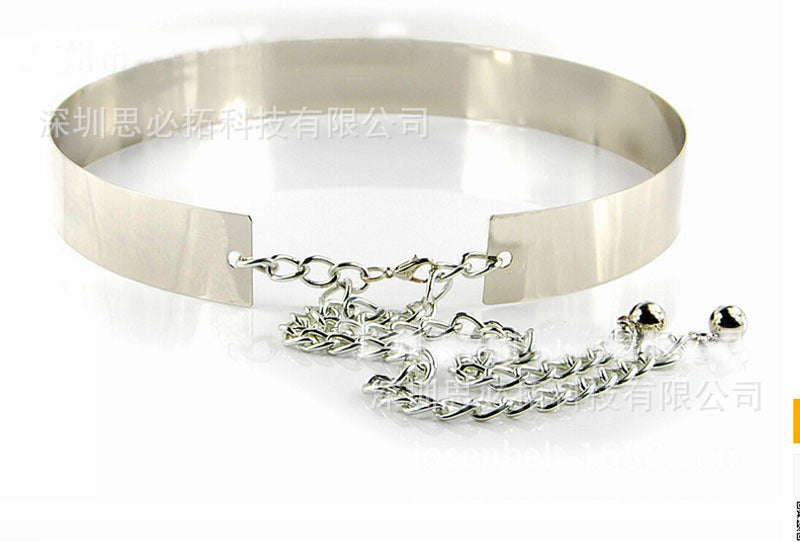 Gold mirror belt width