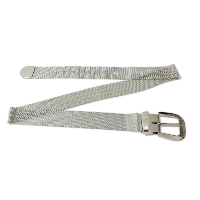 Casual metal mesh belt
