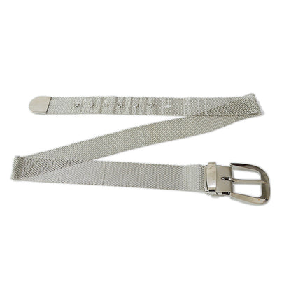 Casual metal mesh belt