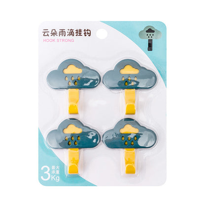 Cloud Hook Wall Adhesive Hook Creative Cartoon Hook