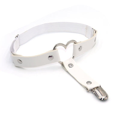 Punk goth leg rings