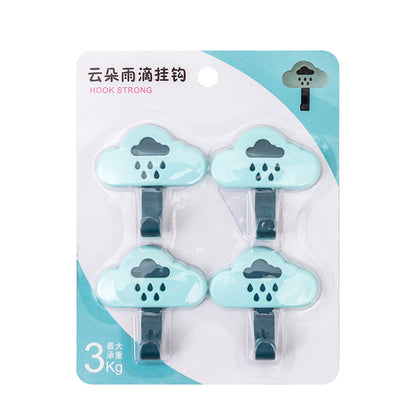 Cloud Hook Wall Adhesive Hook Creative Cartoon Hook