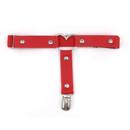 Punk goth leg rings