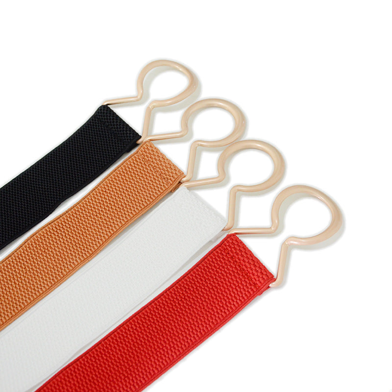 Elastic band buckle waist seal