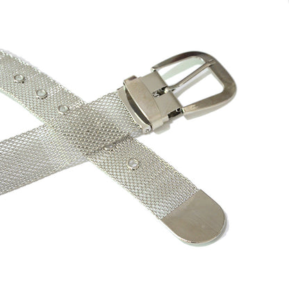 Casual metal mesh belt