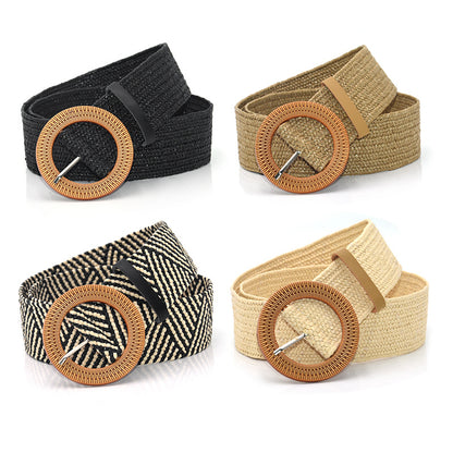 fashion New PP grass woven belt