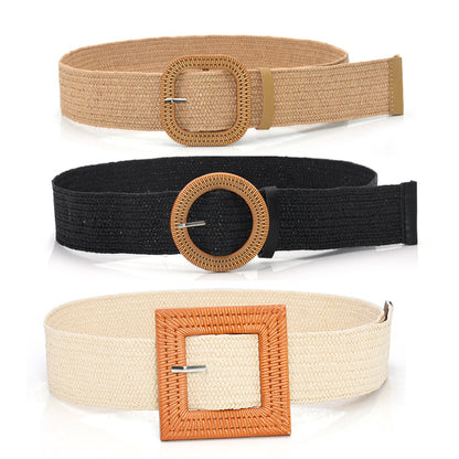 fashion New PP grass woven belt