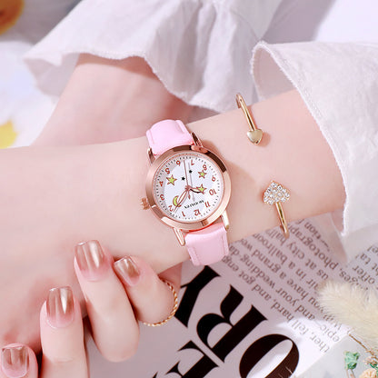 Digital Womens Watch Korean Style Waterproof