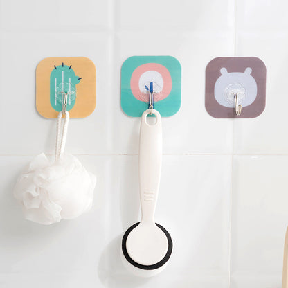 Strong non-trace adhesive cartoon hook