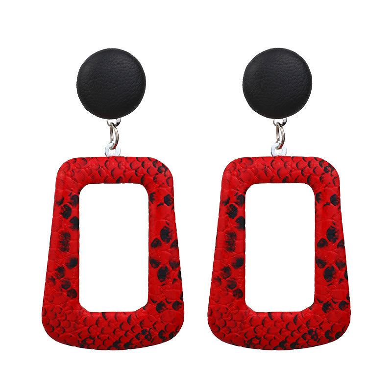 Pendientes de serpiente personalizados 