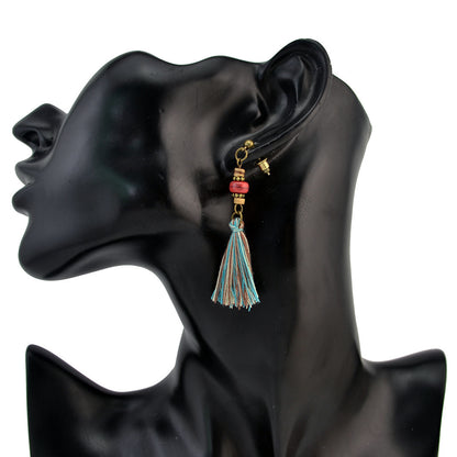 Bohemian ethnic style alloy earrings