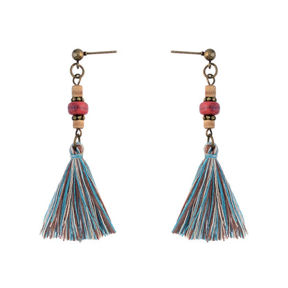 Bohemian ethnic style alloy earrings