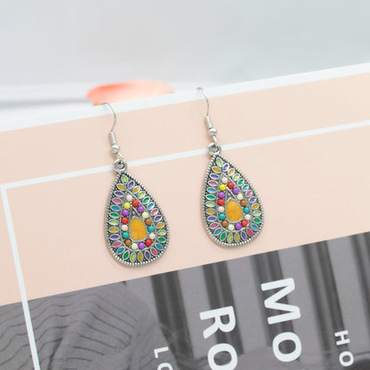 Drop Alloy Drop Earrings