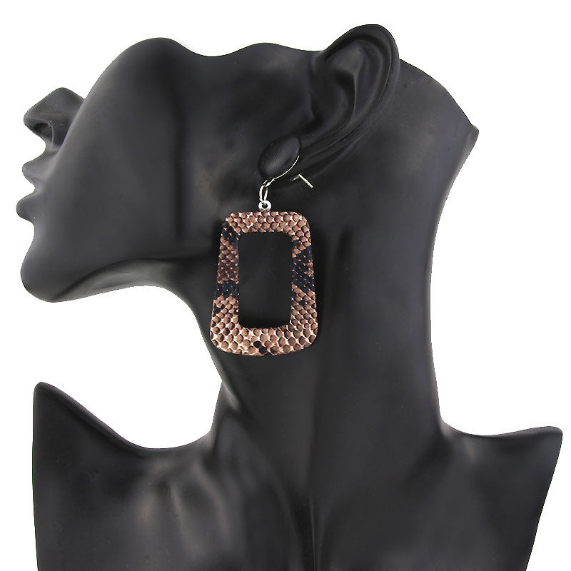 Pendientes de serpiente personalizados 