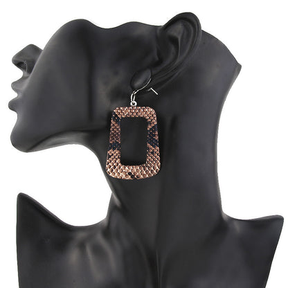 Pendientes de serpiente personalizados 