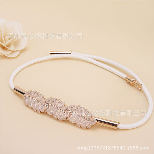Simple and stylish thin belt