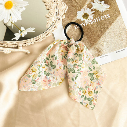 French romantic floral hair band