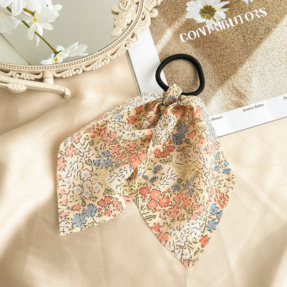 French romantic floral hair band
