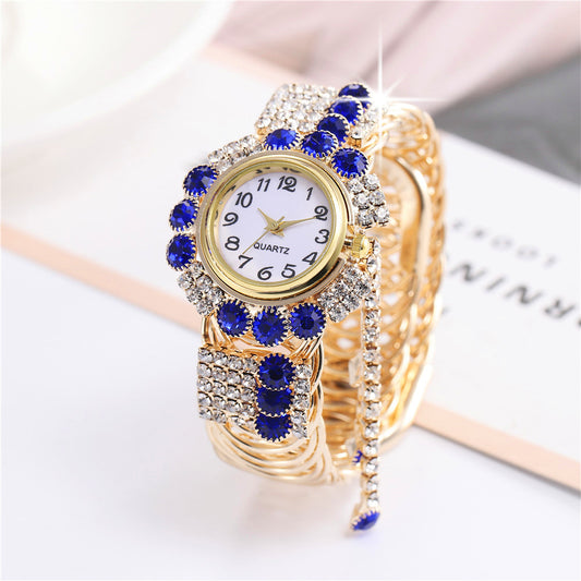 Full Diamond Alloy Fashion Watch