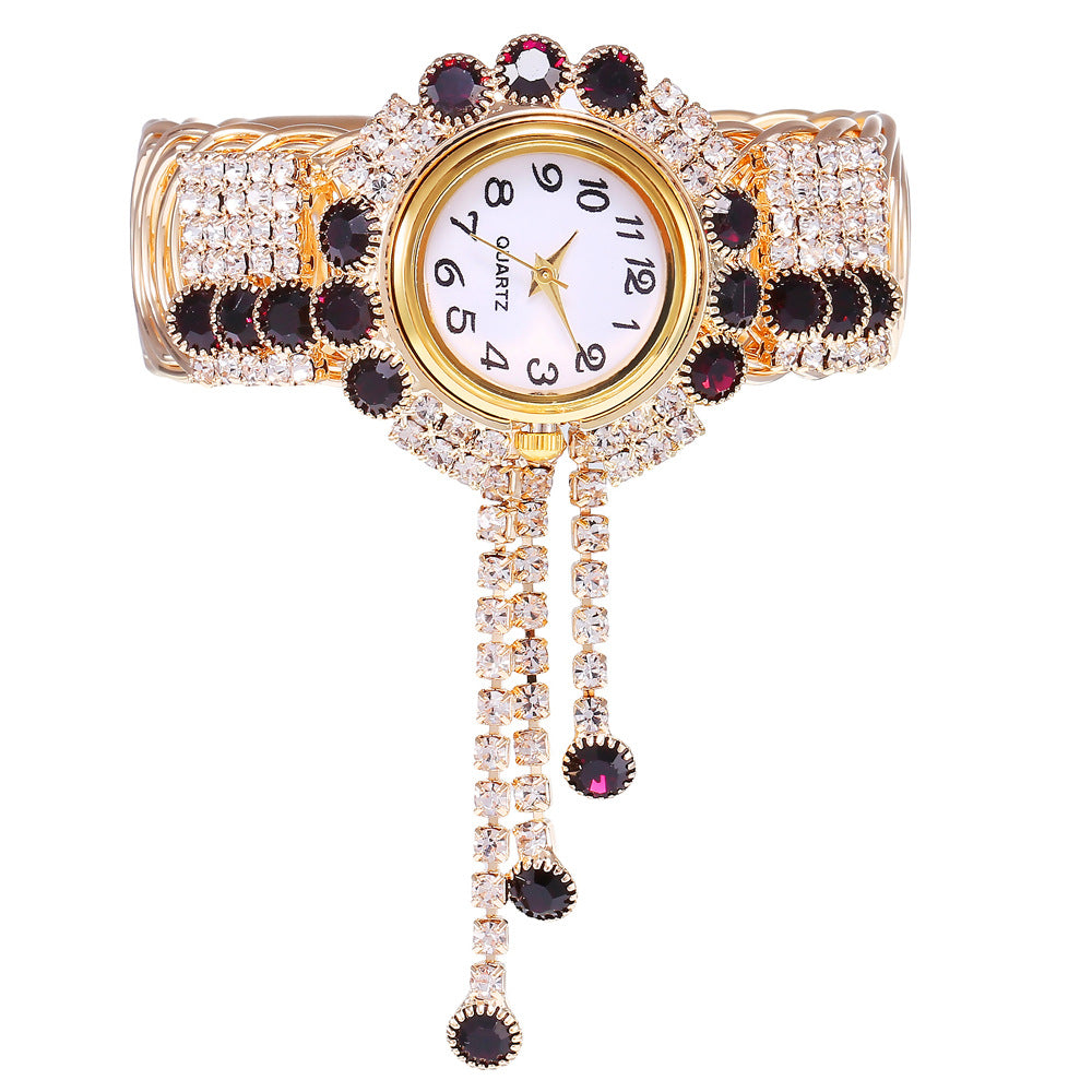 Full Diamond Alloy Fashion Watch
