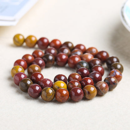 Joyería DIY con cuentas sueltas de jaspe rojo 