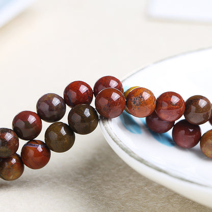 Joyería DIY con cuentas sueltas de jaspe rojo 