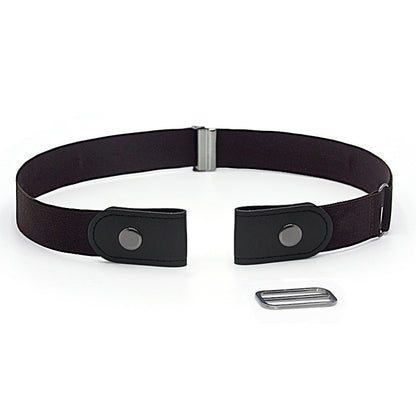 Elastic elastic buckle-free belt