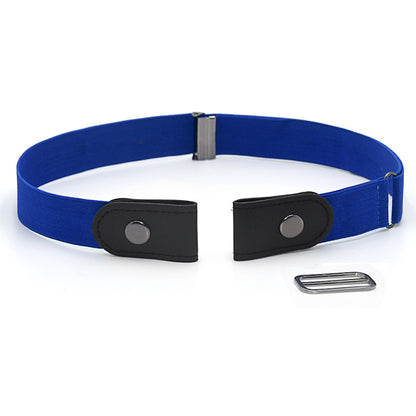 Elastic elastic buckle-free belt