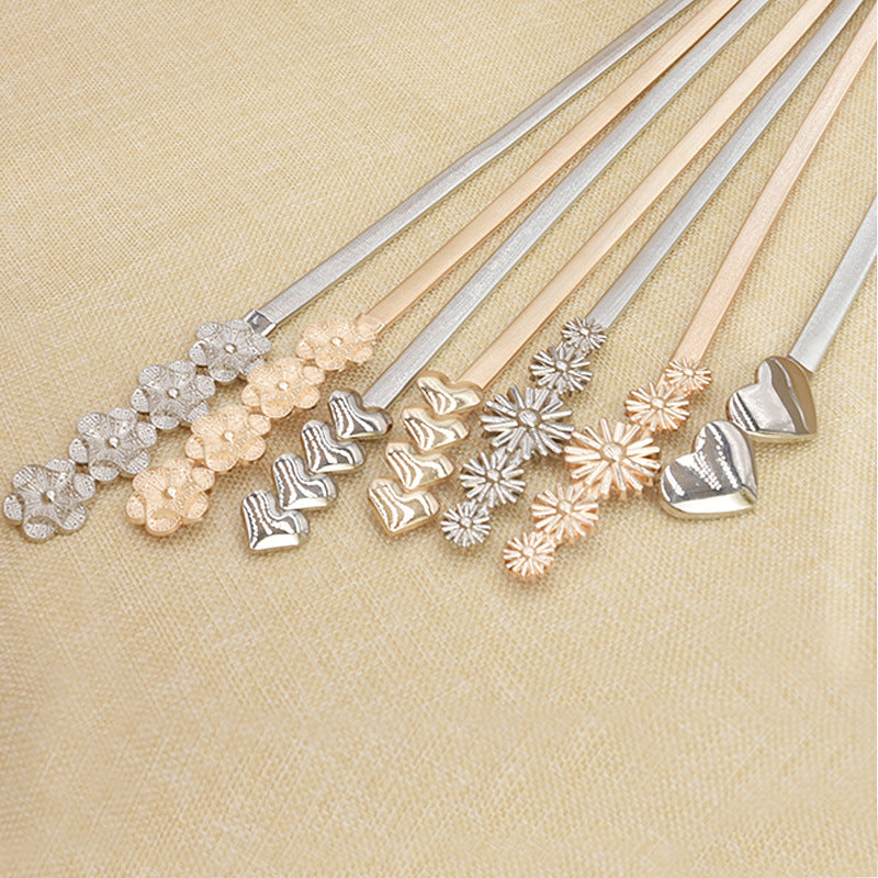 Gold elastic waist chain decoration