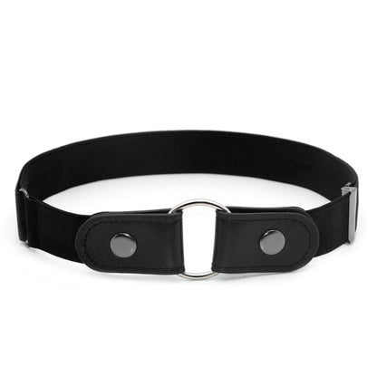 Elastic elastic buckle-free belt