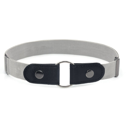 Elastic elastic buckle-free belt