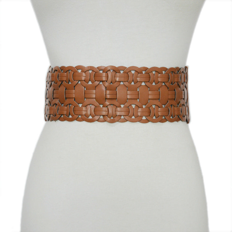 Braided belt elastic elastic waist seal