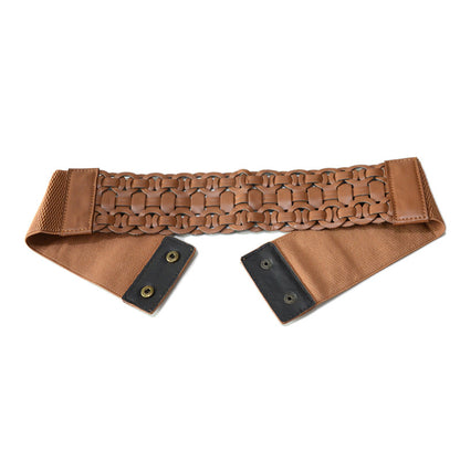 Braided belt elastic elastic waist seal