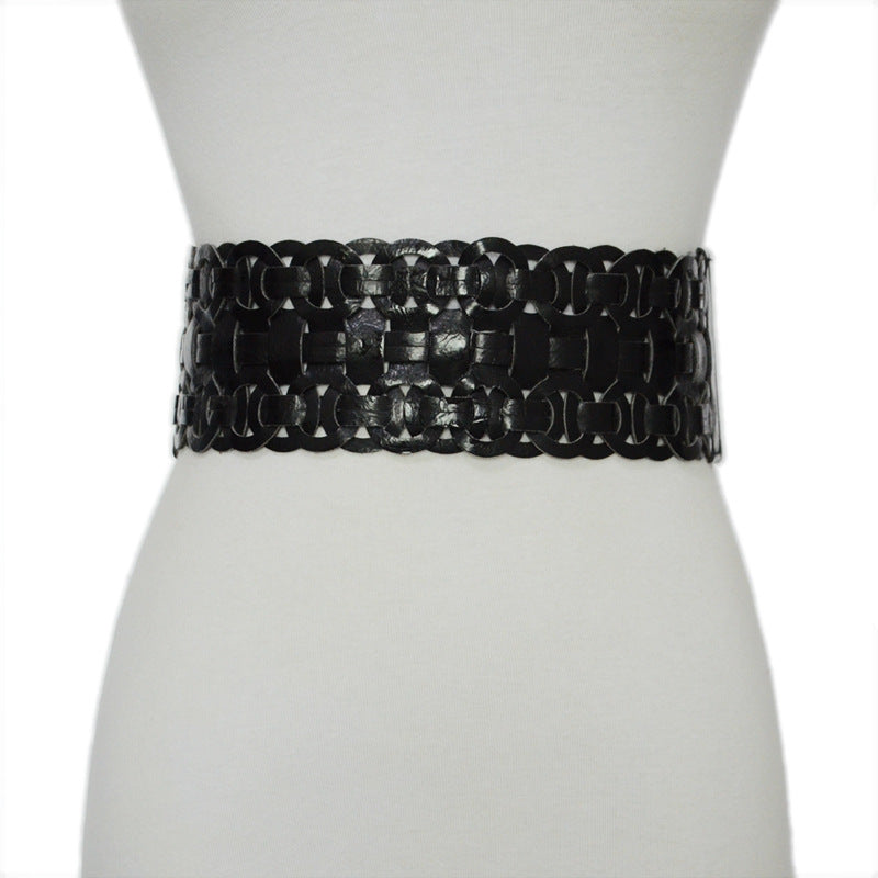 Braided belt elastic elastic waist seal