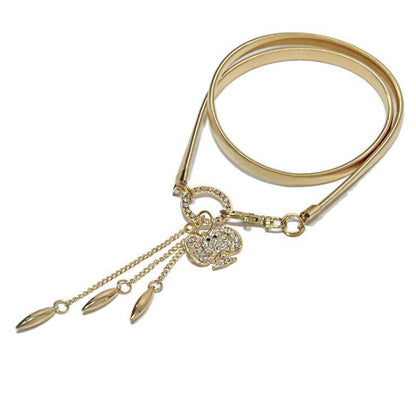 fashion Metal spring waist chain