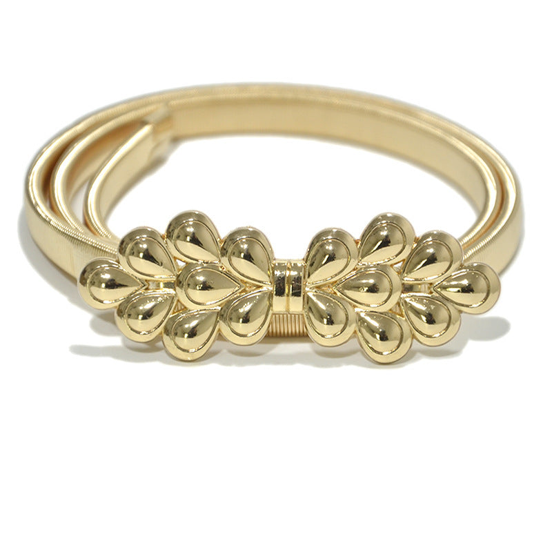 Rose Pair Spring Waist Chain