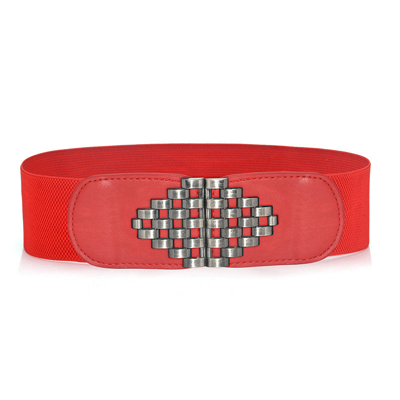 Black elastic waist seal