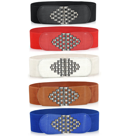 Black elastic waist seal