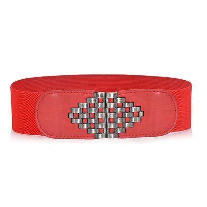 Black elastic waist seal