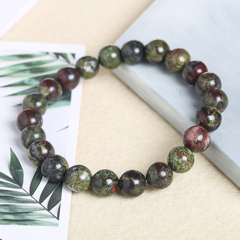 Dragon blood stone bracelet DIY