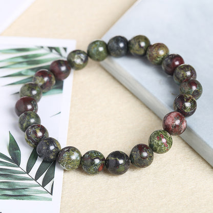 Dragon blood stone bracelet DIY