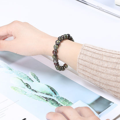 Dragon blood stone bracelet DIY